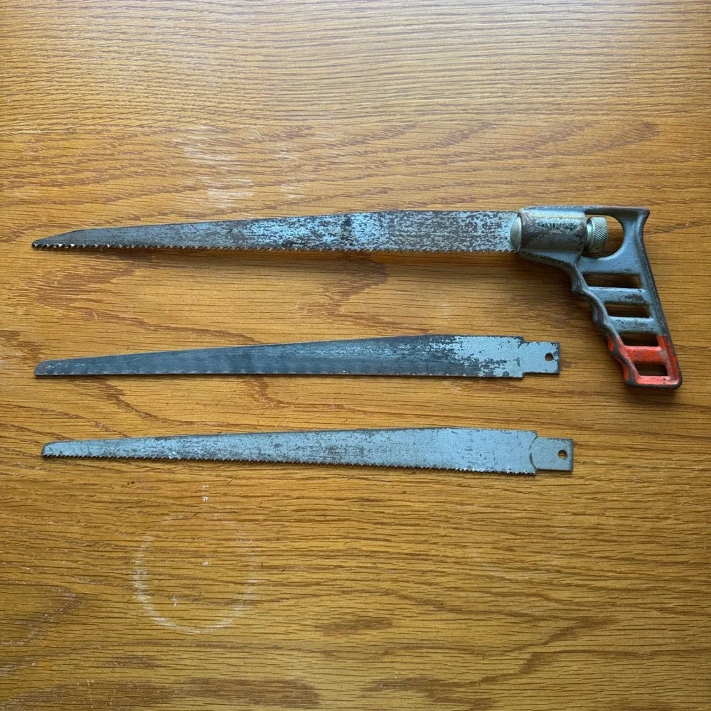 Millers Falls Key Hole Saw with 3 Blades No‎ 425 Made in USA